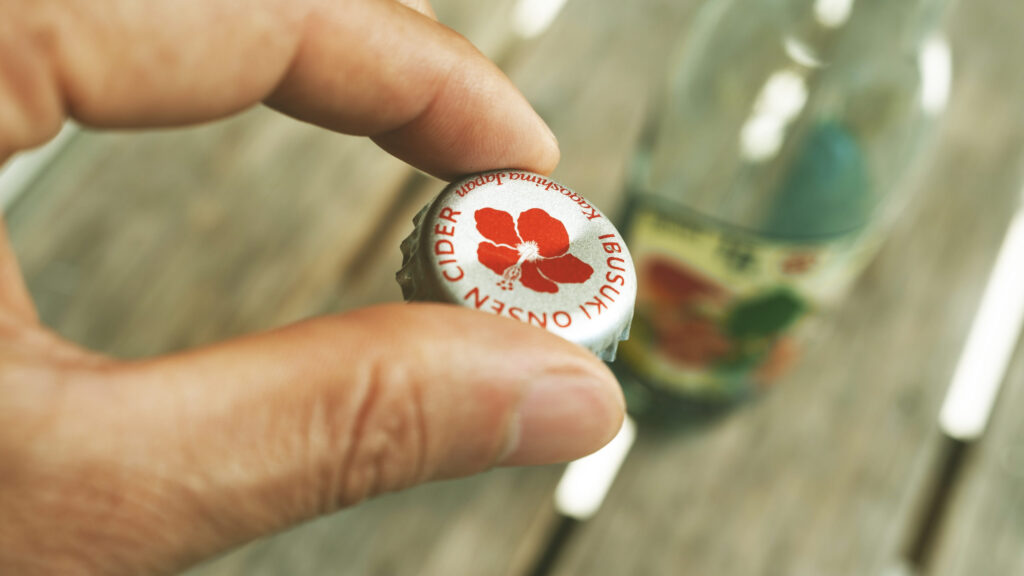 指宿温泉サイダー （いぶすきさいだー）の栓